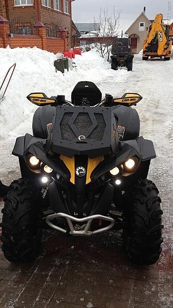 Вынос радиатора BRP G2 Renegade 1000/800/500 (алюминий)