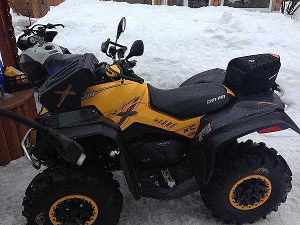 Вынос радиатора BRP G2 Renegade 1000/800/500 (алюминий)