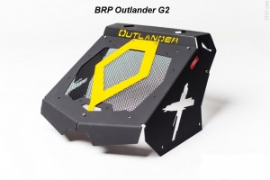 Вынос радиатора на BRP G2 Outlander (сталь)