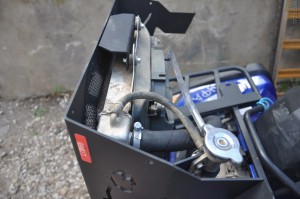 Вынос радиатора на CFMOTO Х8