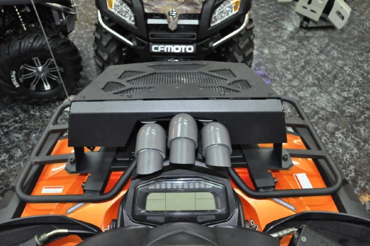 Вынос радиатора на CFMOTO Х8