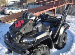 Вынос радиатора Suzuki KingQuad 750 (алюминий)