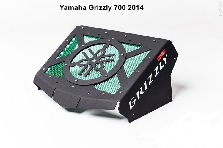 Вынос радиатора на Yamaha Grizzly 550/700