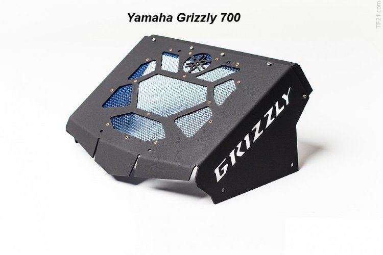 Вынос радиатора на Yamaha Grizzly 550/700