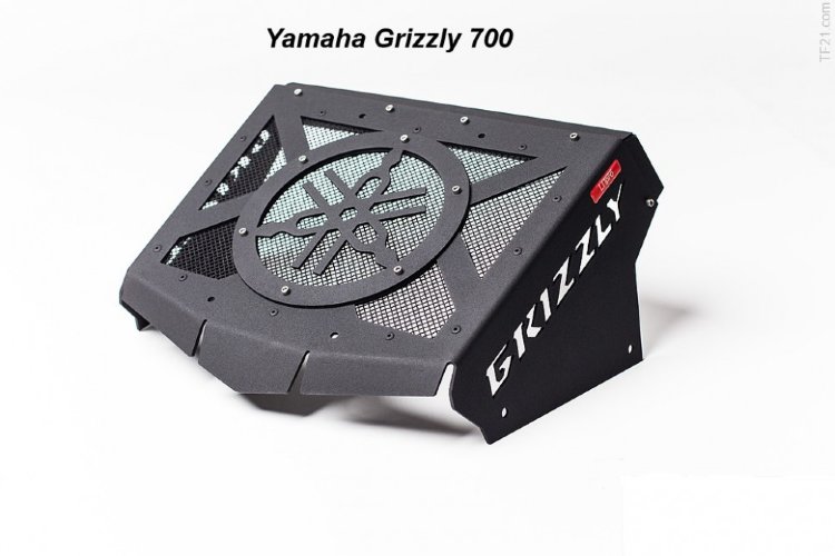 Вынос радиатора на Yamaha Grizzly 550/700