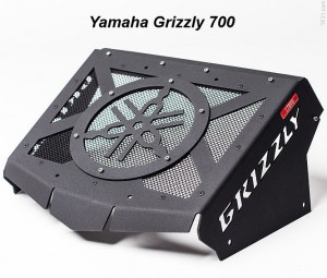 Вынос радиатора Yamaha Grizzly 550/700 (алюминий)