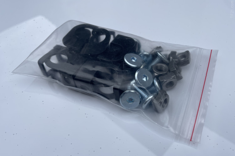 Площадки для боковых кофров мотоцикла (комплект).